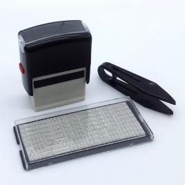Futech 3814 DIY 回墨印章 活動自組字粒可自組三行